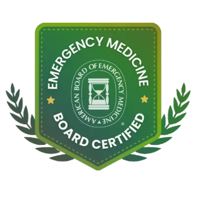 Emergency Medicine Board Certified