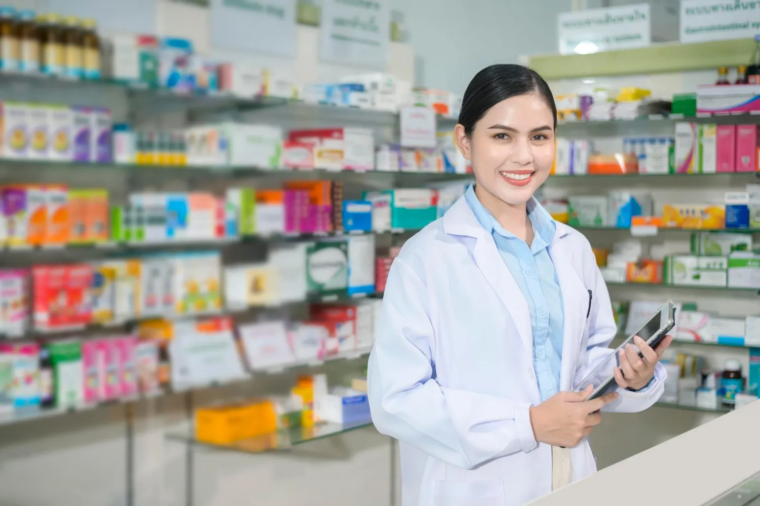 Patient receiving free prescription medications delivered to their home