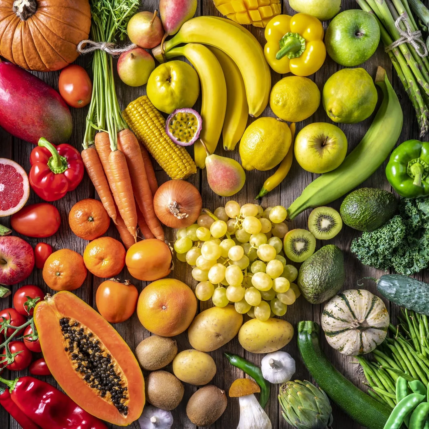 Person practicing mindful eating, savoring a healthy meal